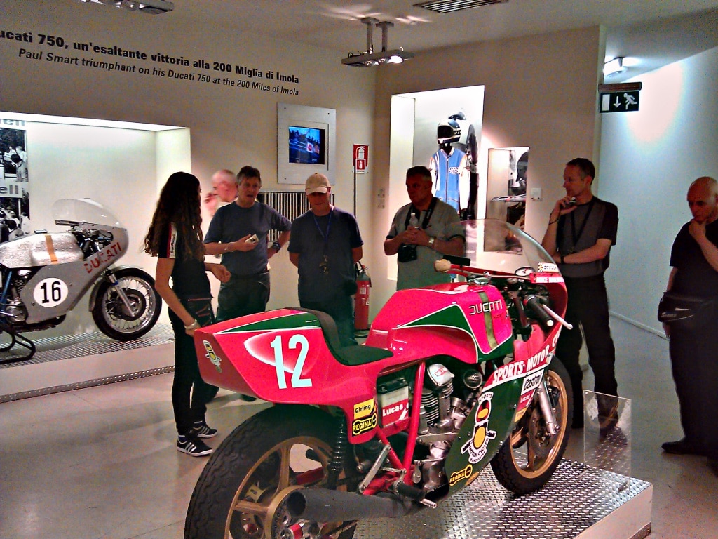 guided motorcycle tours to Europe, Ferrari, Lamborghini factories