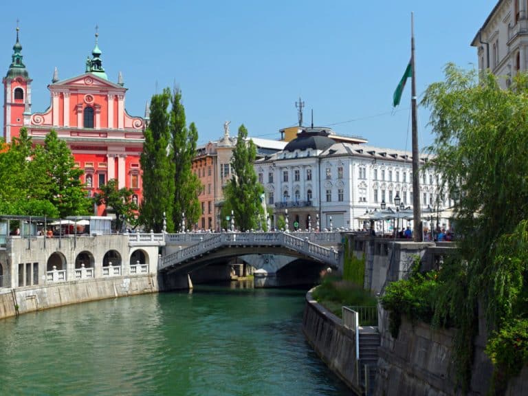 guided motorcycle tours to Europe, Slovenia, Ljubljana