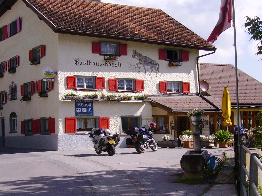 motorcycle rentals Europe - Swiss Alps tour