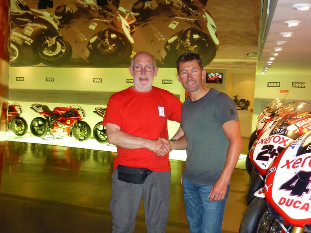 guided motorcycle tours to Europe - Ducati Factory