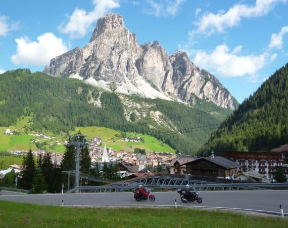 Dolomites and Lake Garda self-guided motorcycle tour