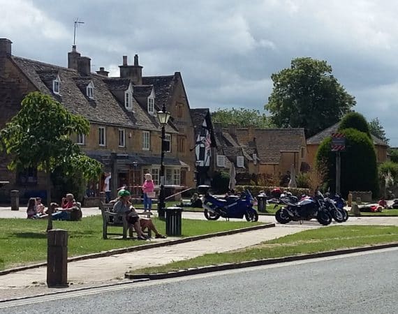 image of small village on guided motorcycle tours and holidays in the UK