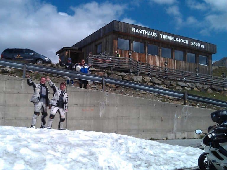 motorcycle holidays Europe - Timmelsjoch Pass