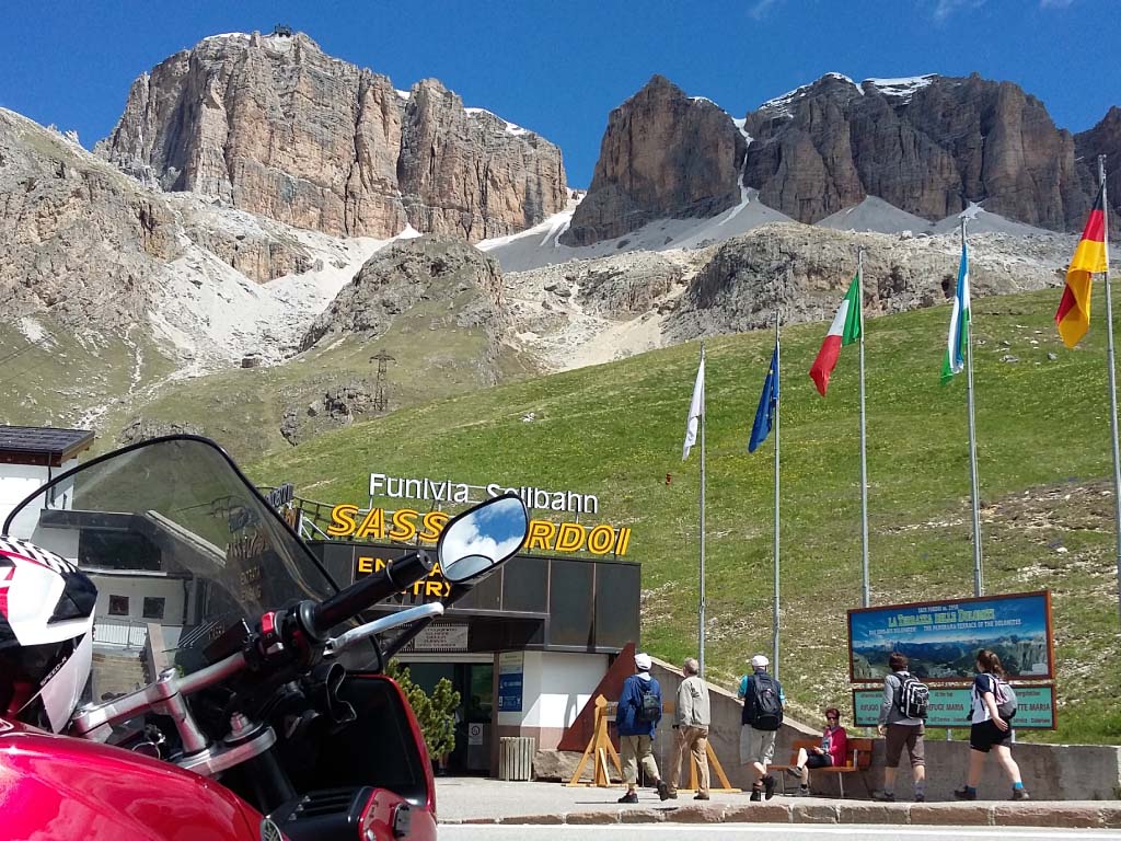 guided motorcycle tours to Europe - Dolomites and Lake Garda