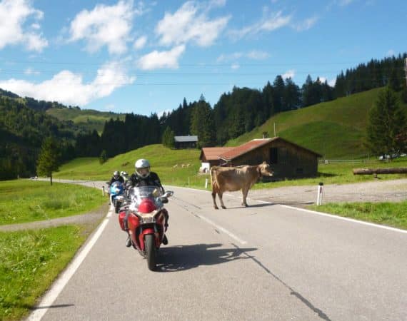 Austrian Alps motorbike holiday