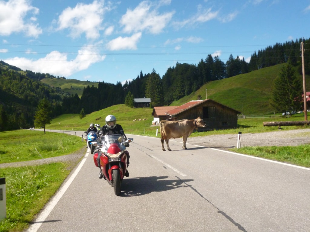 Austrian Alps motorbike holiday