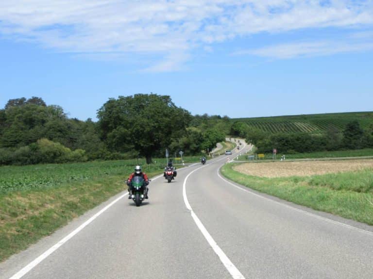 guided motorcycle tour to france