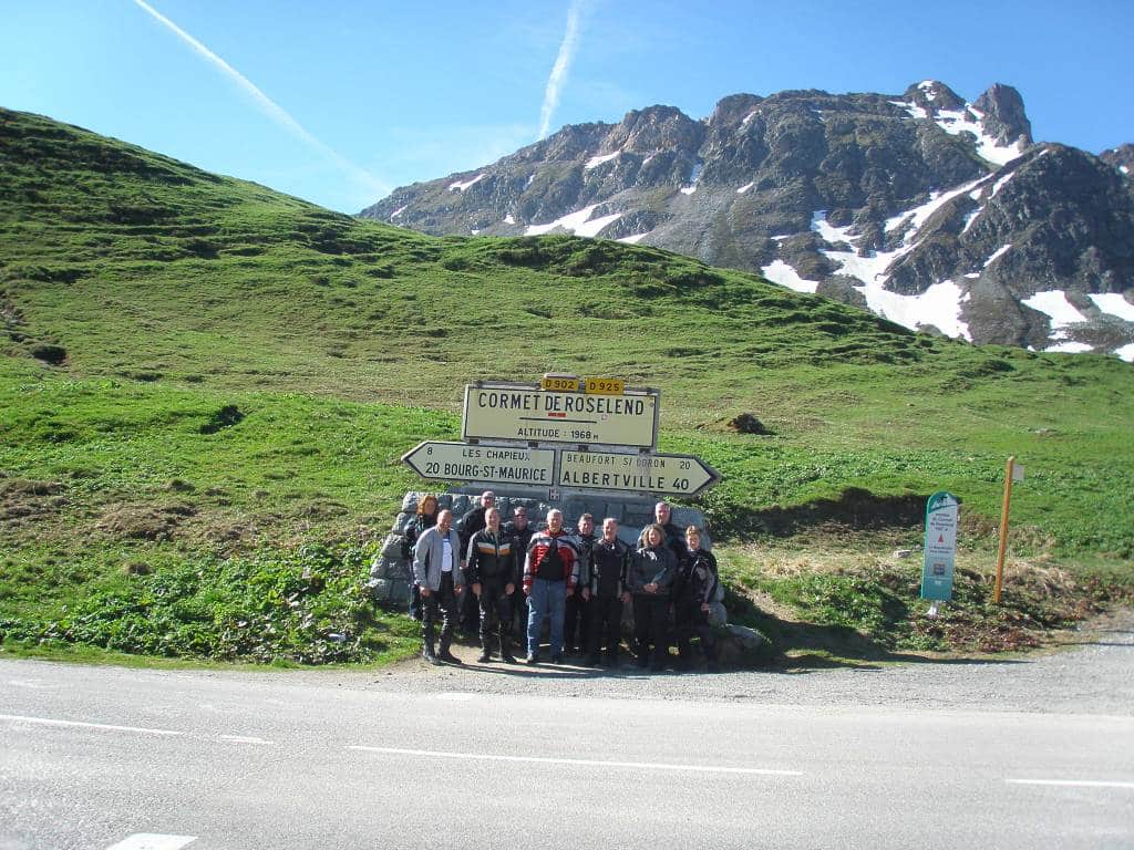 french alps motorcycle holiday