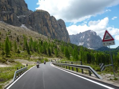 self guided motorcycle tour to Europe, Alps, Adriatic Coast - Slovenia, Croatia, Dolomites tour
